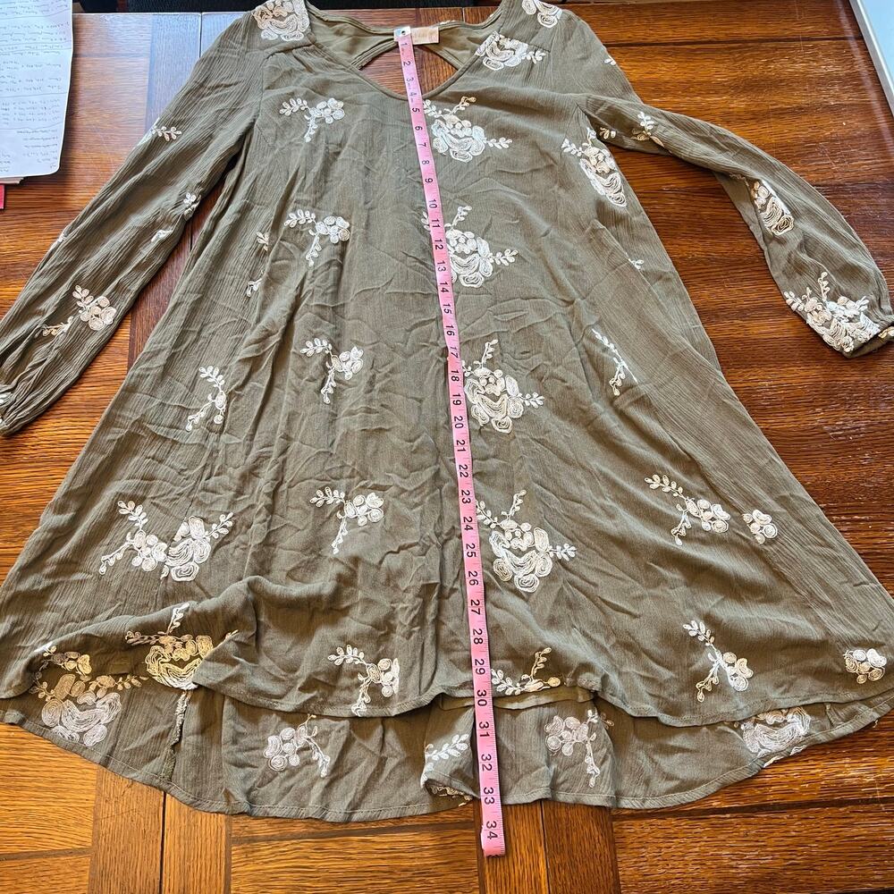 Altar'd State Boho Floral Embroidered Dress XS - Picture 9 of 15